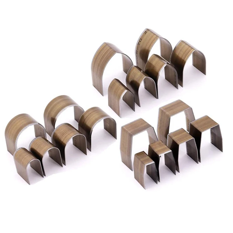 

Practical 18 Pieces Leather Tool D Shape Punching Punching Punching Cutting Craft Tool Punch Set, Punch Punching