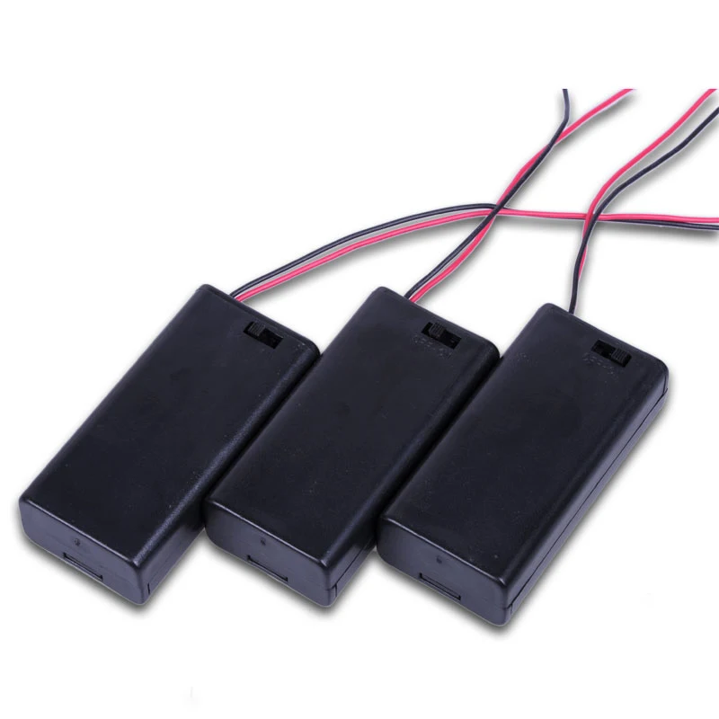 5 шт. держатель для батарейного отсека AA чехол хранения с 2 разъемами зарядки