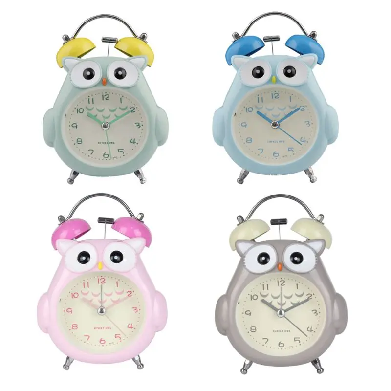 Креативные стильная футболка с изображением персонажей видеоигр Сова будильник