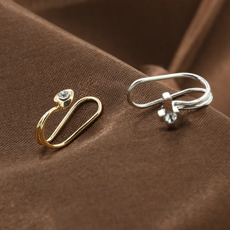 1 шт. U образные серьги клипсы для пирсинга|Серьги-клипсы| |