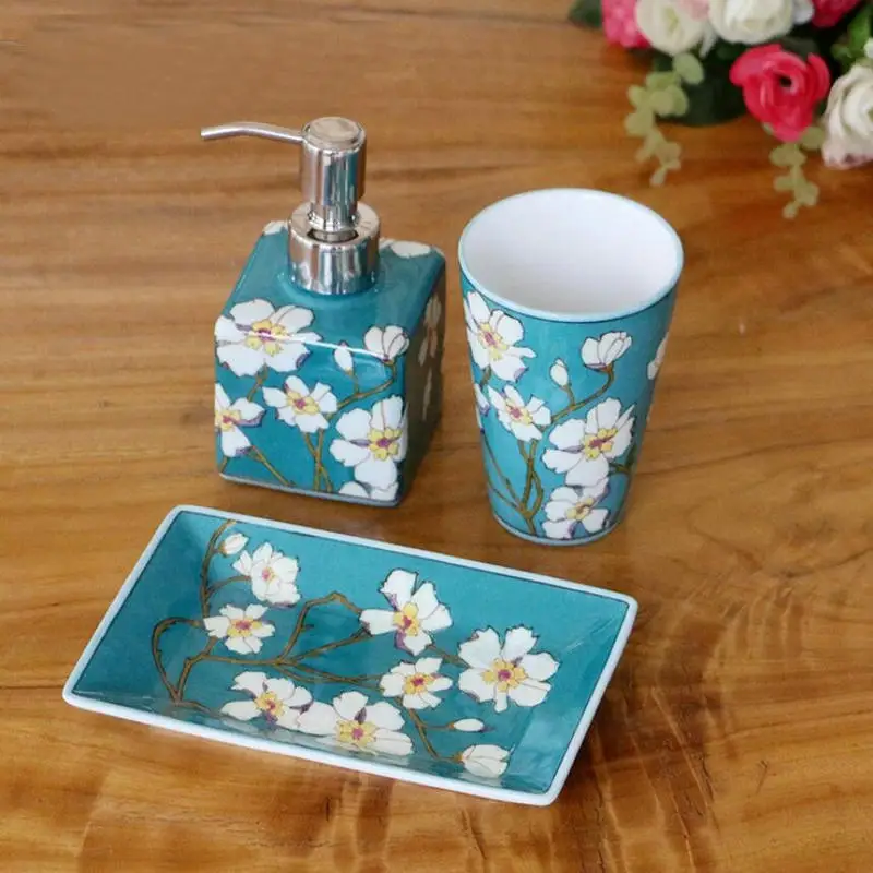 Красивая Ручная Краска коллекционное домашнее декоративное мыло диспенсер