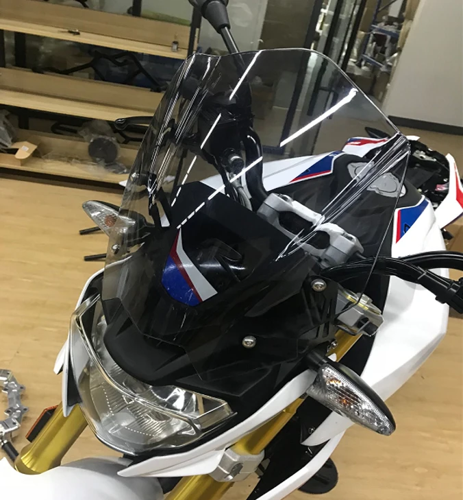 Artudatech Motorcycle ABS Plastic Windshield Windscreen For BMW G310R 2017 2018 G 310R 310 R Accessories | Автомобили и мотоциклы