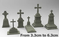 135 grave include 6 from 3 3cm to 6 3cm resin figure model kits miniature gk unassembly unpainted