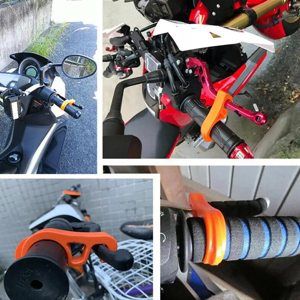 

Motorcycles Bicycle Handlebar Brake Parking Ramp Stop Lock Grip Kit Universal Water and weatherproof PP With High Quality
