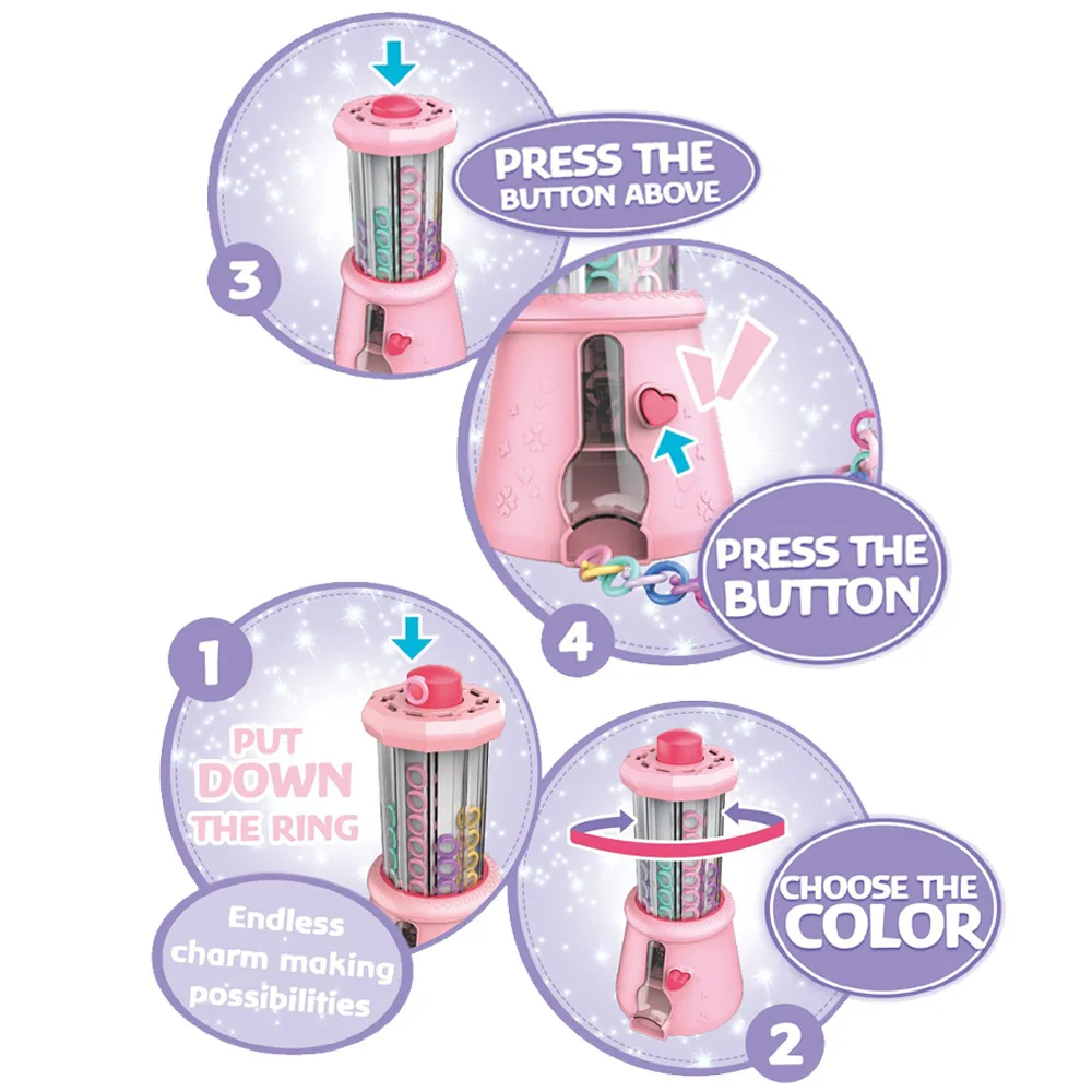 Детский плетеный браслет сделай сам различные бусины машина для изготовления