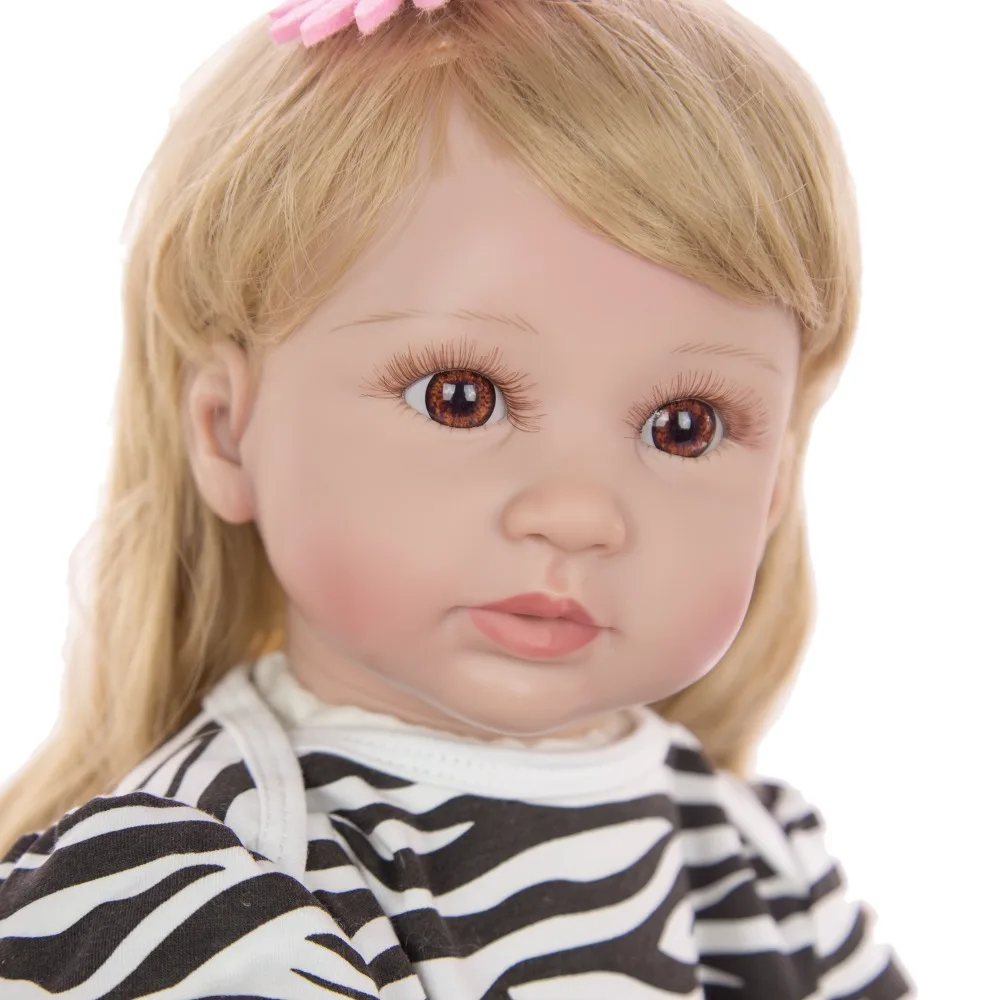 KEIUMI Reborn Dolls 24 дюйма Кукла для маленьких девочек 60 см мягкие силиконовые виниловые
