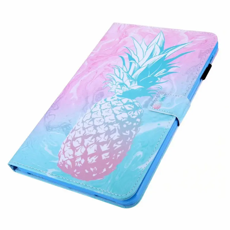 Из искусственной кожи чехол для Samsung Galaxy Tab A A2 10,5 T590 T595 T597 SM-T595 ударопрочный чехол для смартфона с держателем для карт SM-T590 магнит Coque
