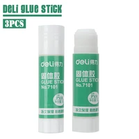 deli 7101 solid glue 9g 3pcs handmade glue heavy body glue stick student office supplies wholesale