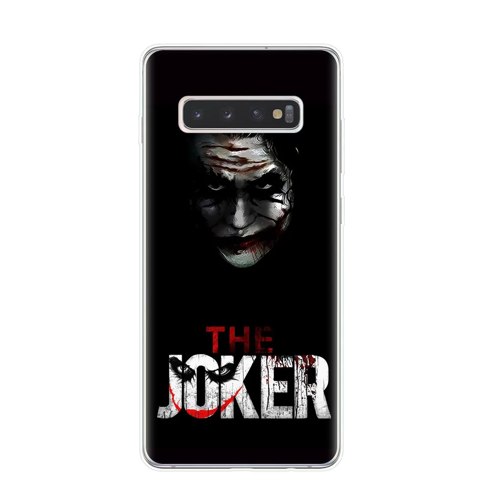 Joker Joaquin Phoenix Мягкий ТПУ силиконовый чехол для телефона для Coque samsung S10 S9 S8 Plus S6 S7 Edge S10E Lite 5G Capa