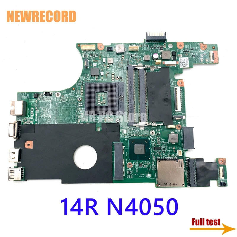 NEWRECORD CN-0X0DC1 0X0DC1 X0DC1 Laptop Motherboard For Dell Inspiron 14R N4050 HM67 UMA HD DDR3 Main Board Full Test