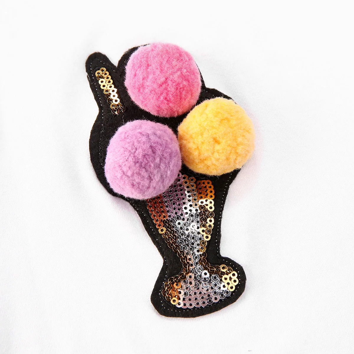 2 шт. детские футболки и юбки из ПУ кожи с 3d-шариками | Детская одежда обувь