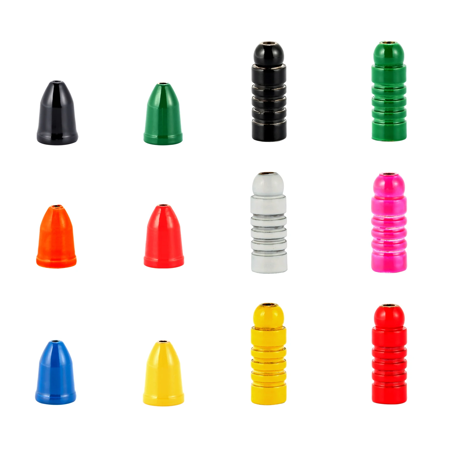 

48pcs Fishing Spinner Lure Bodies Fishing Lure Making Fishing Sinker Weights Saltwater for Spinnerbait Taxes Rigs Bass Trout