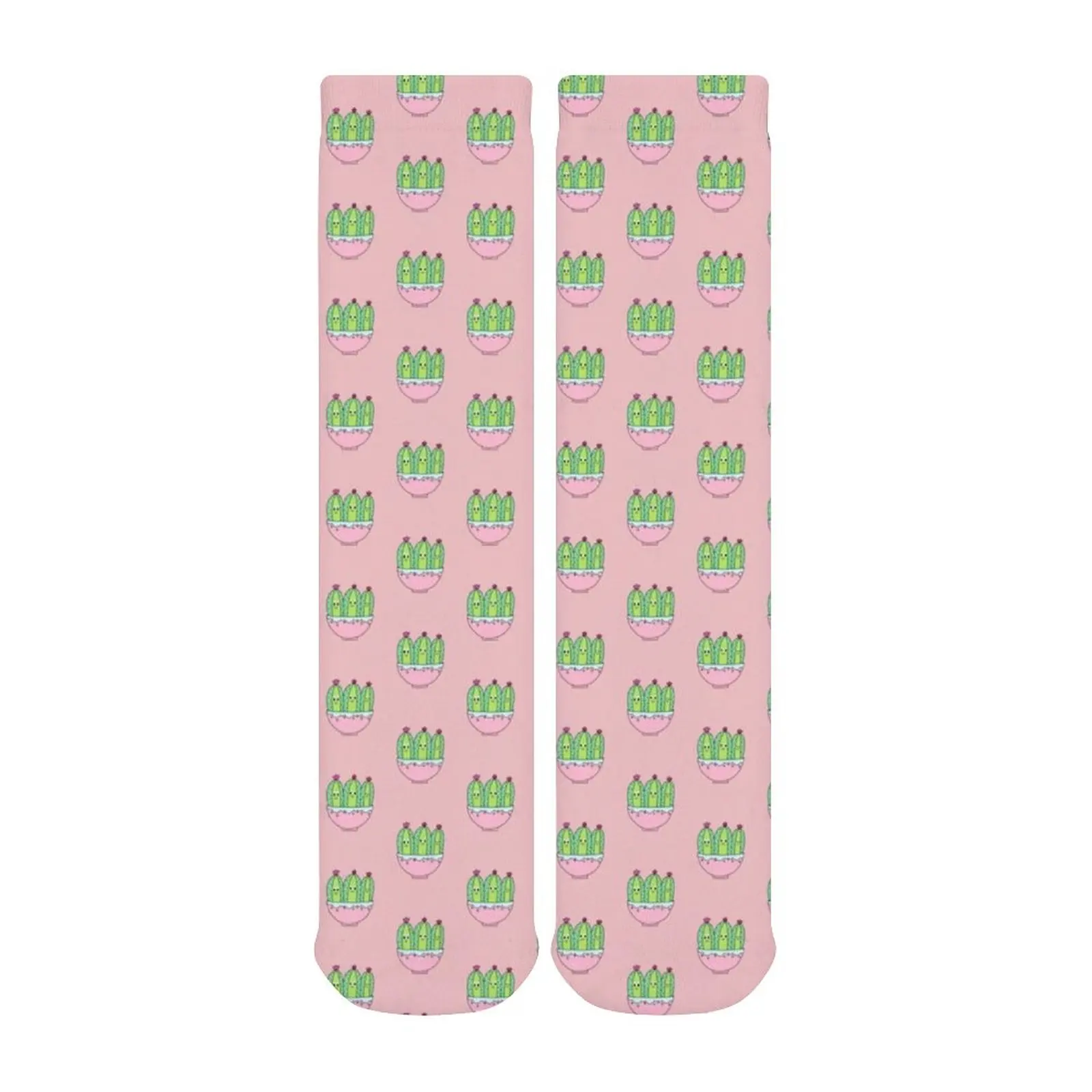 

Cactus Socks Large Chemical Fiber Urban Stockings Printed Male Anti Skid Hockey Socks
