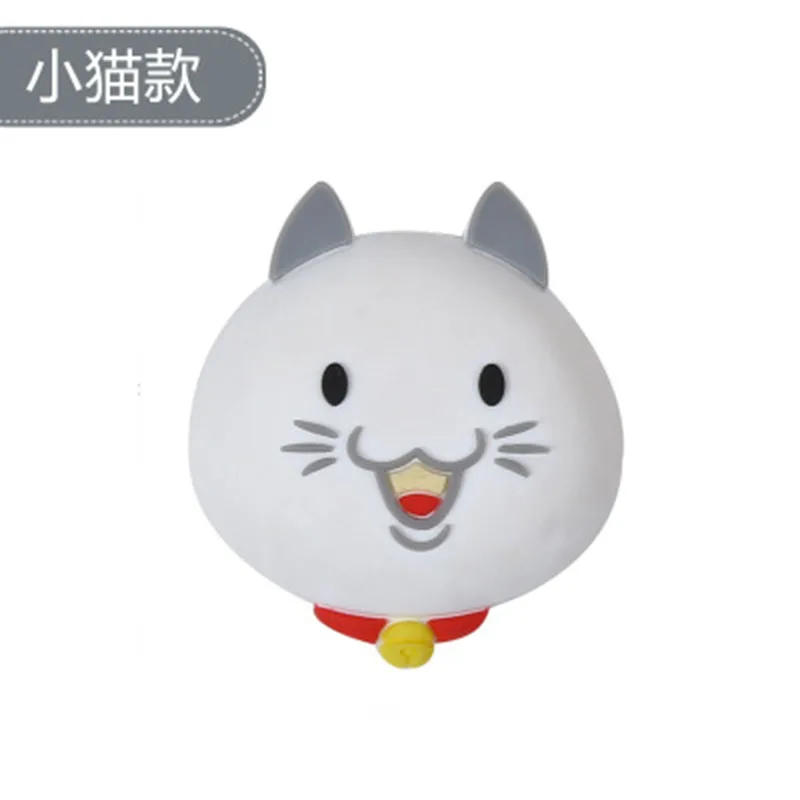 Мультяшный пробка для двери защитные наклейки дверной ручки резиновая защитная