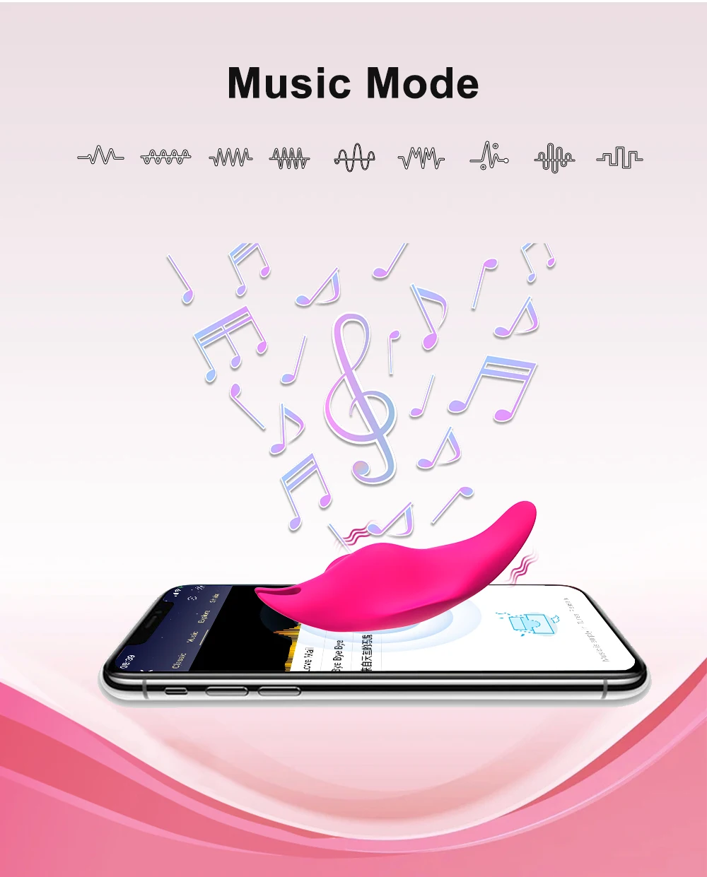 Вибратор-бабочка с приложением для носки женские вибраторы Женский мастурбатор