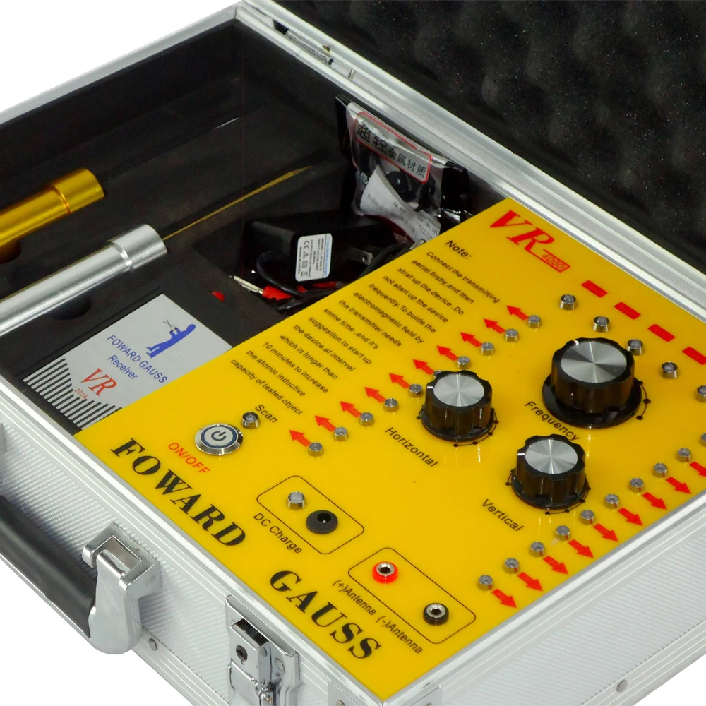 

New VR4000 Long Range Underground Gold Silver Copper Lead Tin Diamond Metal Detector