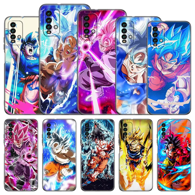 Чехол для телефона с аниме драконами DBZ Ball-Super-Goku Xiaomi Redmi Note 11 10 9 8 T Pro 10S 5G 9A 9C 9S