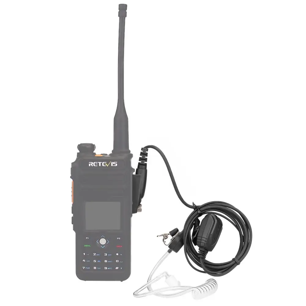Retevis Air Акустическая трубка Walkie Talkie Earpiece для TYT MD-2017/Retevis RT82/RT87/RT83/RT29/Ailunce HD1 Ham Radio