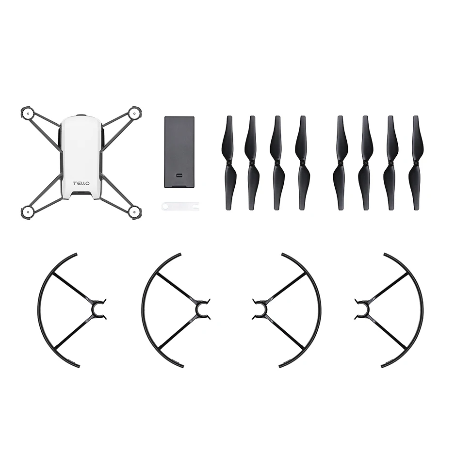 Оригинальный Дрон с камерой DJI Tello фотографии 5 МП электронная стабилизация