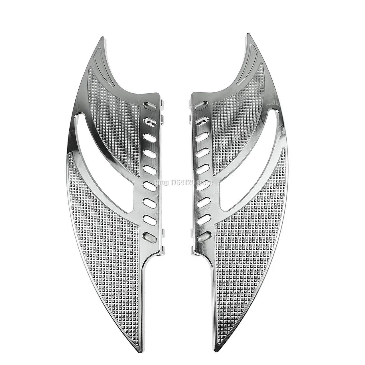 Передняя напольная педаль для мотоцикла CNC + штыри Harley Softail Touring Electra Street