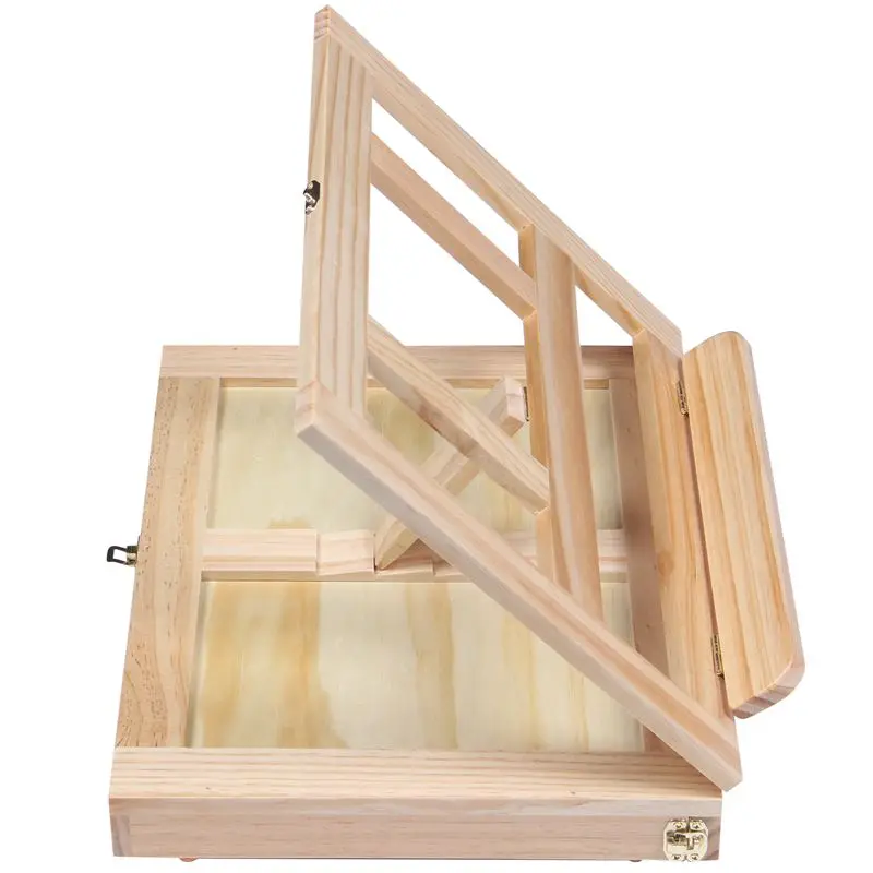 

Multifunction Painting Easel Artist Desk Easel Portable Miniature Desk Light Weight Folding Easel for Storage or During Trips