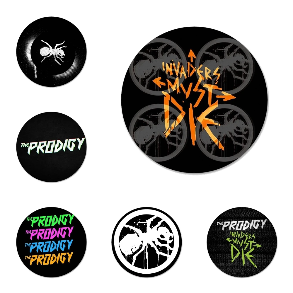 

The Prodigy Rotting Icons Pins Badge Decoration Brooches Metal Badges For Clothes Backpack Decoration 58mm