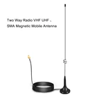 Двухсторонняя радиосвязь VHF УВЧ SMA Магнитная Мобильная длинная антенна UT-108UV для радио BAOFENG CB Walkie Talkie UV-5R UV-B5 UV-B6 GT-3