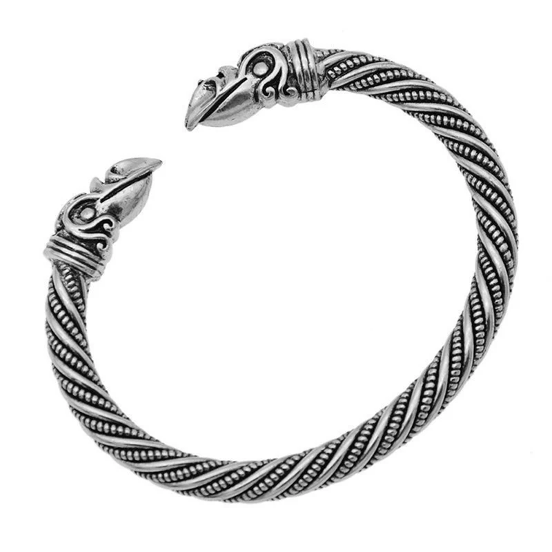 Модные украшения в виде вороны браслет ручной работы скандинавском готическом