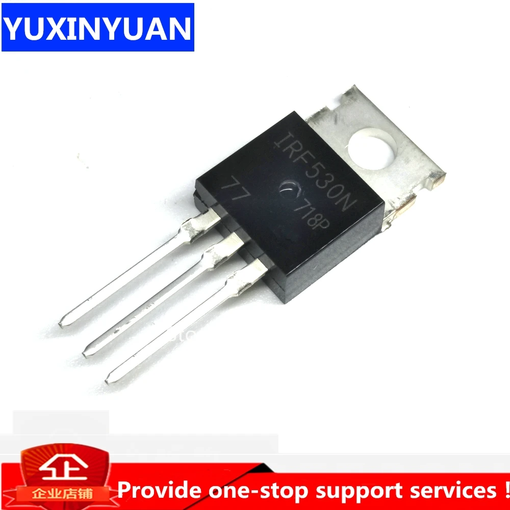 10 шт. транзистор IRF530N IRF530 TO-220 Mosfet | Электронные компоненты и принадлежности