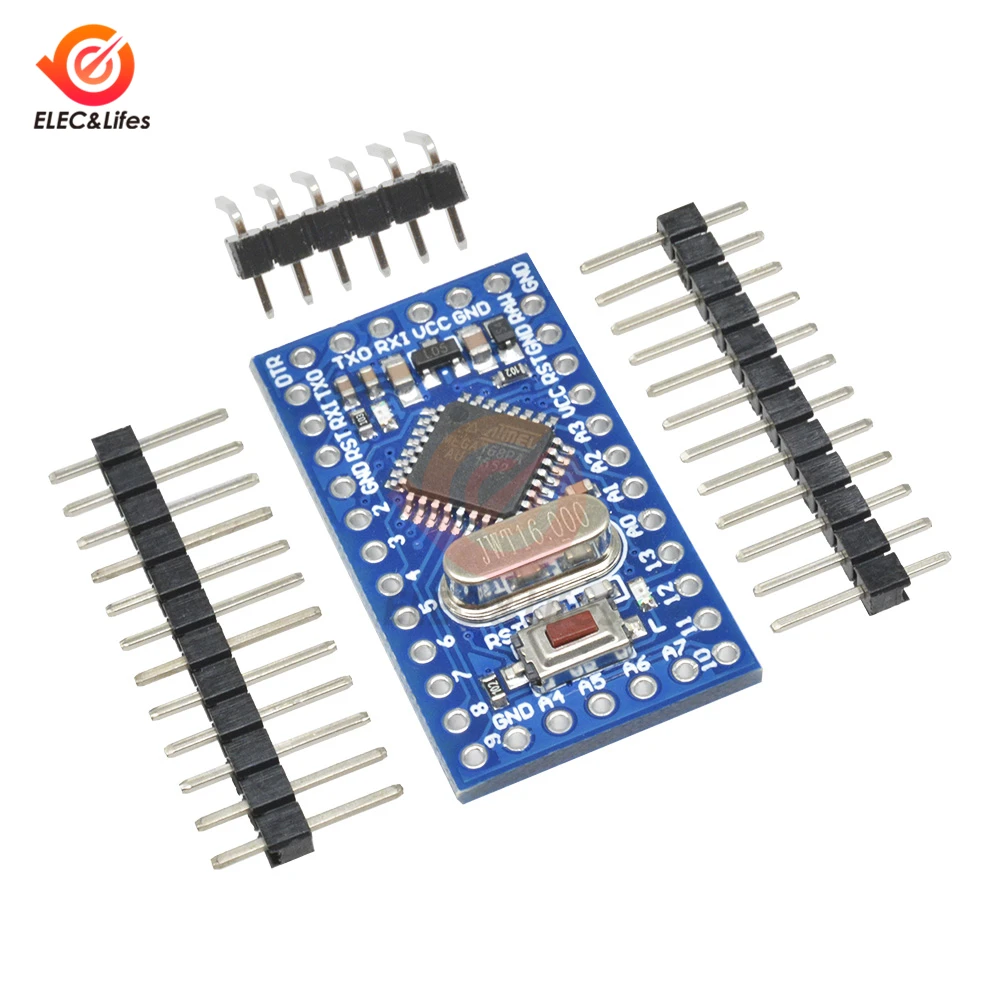 Мини модуль Atmega168 Atmega168P профессиональный кварцевый генератор 16 МГц 5 В для Arduino