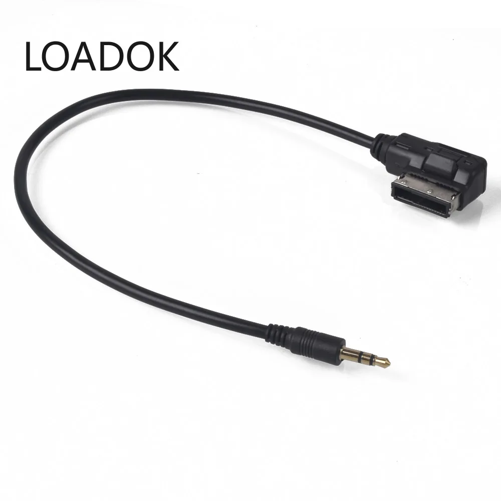 

AUX Cable Music MDI MMI AMI to 3.5mm MP3 Audio Adapter For AUDI A3 A4 A5 A6 Q5 Q7 For VW Golf MK5 RCD510 RCD310 RNS510