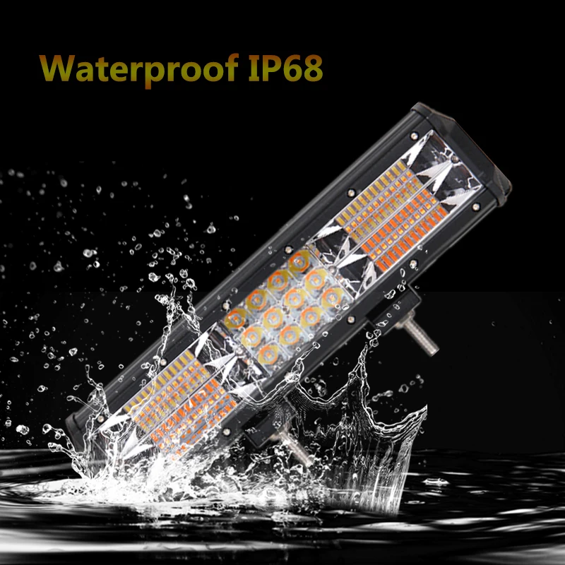 9 дюймов 144 Вт 13 180 Strobe Flash Автомобильный светодиодный рабочий светильник балка