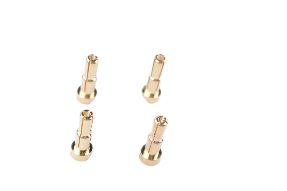 Позолоченный штекер-коннектор для радиоуправляемых моделей 10 пар от 4 0 мм до 5 |