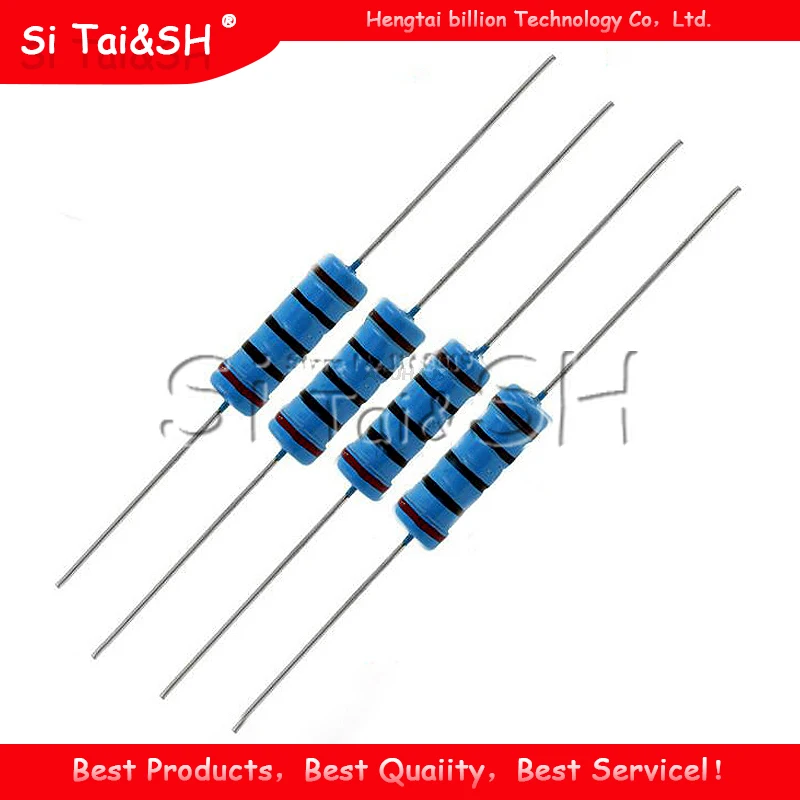 

20 шт. 3 Вт металлический пленочный резистор 1% 1R ~ 1 м 1R 4.7R 10R 22R 33R 47R 1K 4,7 K 10K 100K 1 4,7 10 22 33 47 4K7 ohm Сопротивление