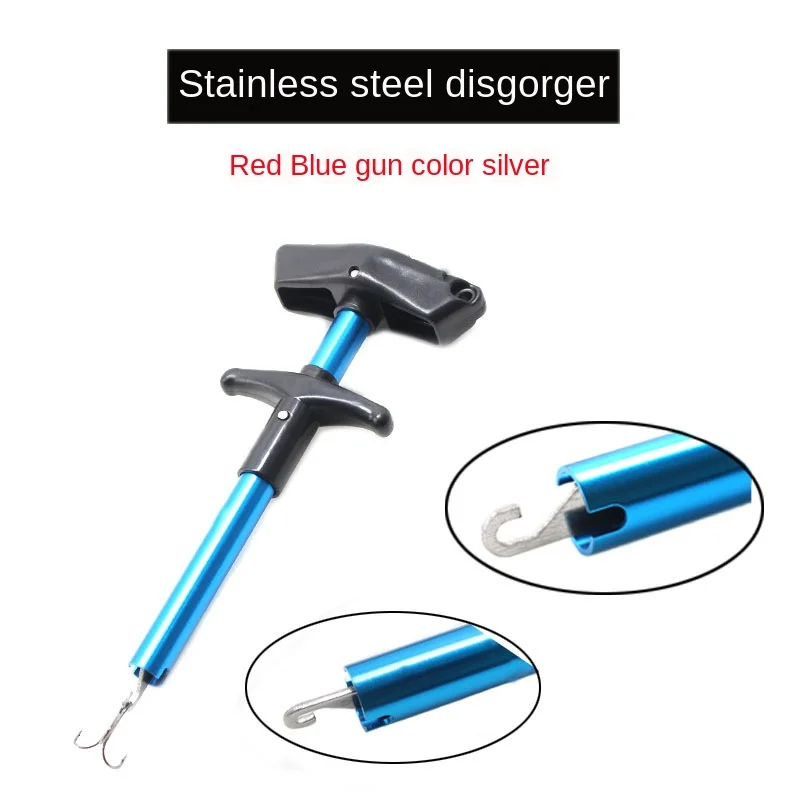 Портативный прибор для удаления рыболовных крючков Т-образный из нержавеющей