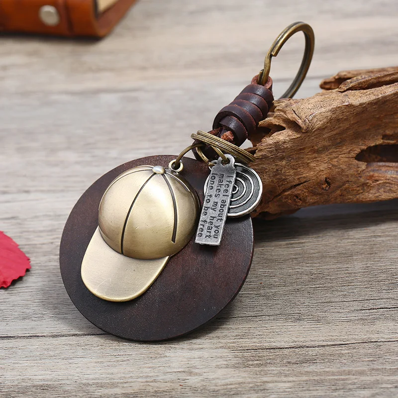 Модный винтажный брелок в стиле ретро для мужчин женщин детей цепочка с