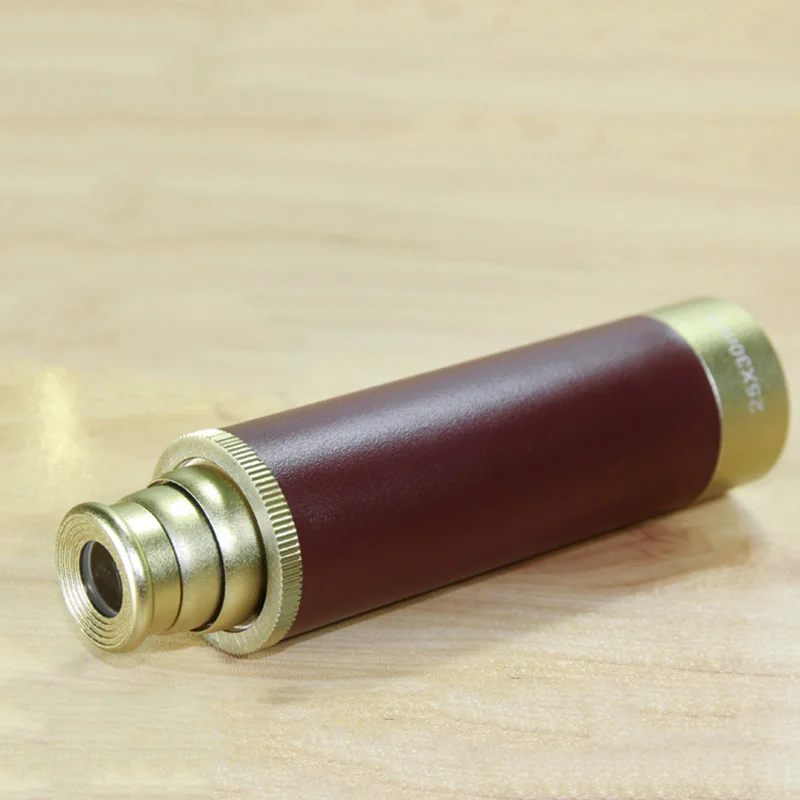 

Nautical Monocular Telescope 25x30 Portable Retractable Vintage for Outdoor Hunting EDF88