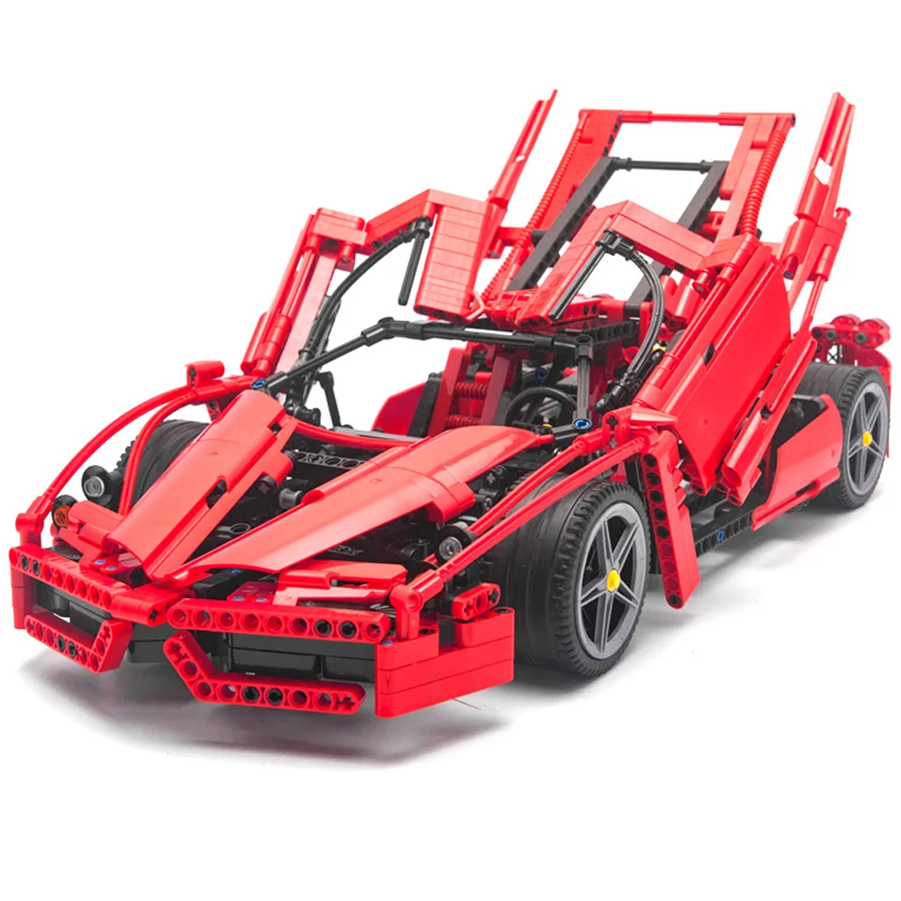 

9186 Racer hhe Super car 1:10 model building blocks set 8653 Classic car-styling Toys for children