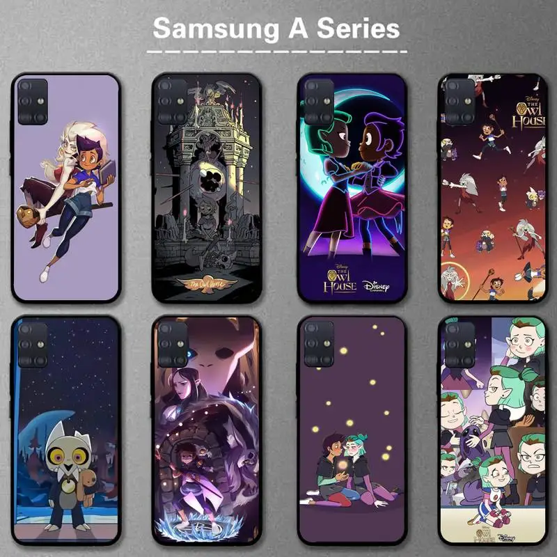 

The Owl House cartoon Phone Case for Samsung A01 A02 A12 A11 A31 A91 A80 A21 A21S A31 A32 A20E A7 2017 5G Cover