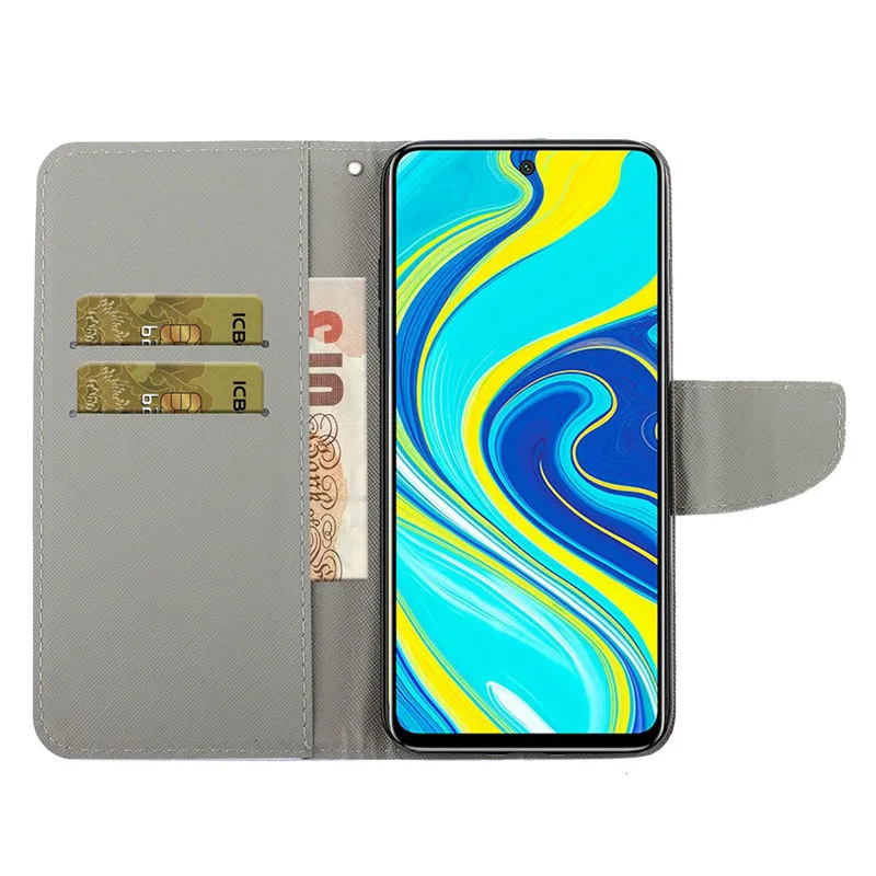 Note9s для Casa Xiaomi Redmi Note 9 8 7 Pro Чехол 9S Max Fundas модный кожаный чехол с откидной крышкой