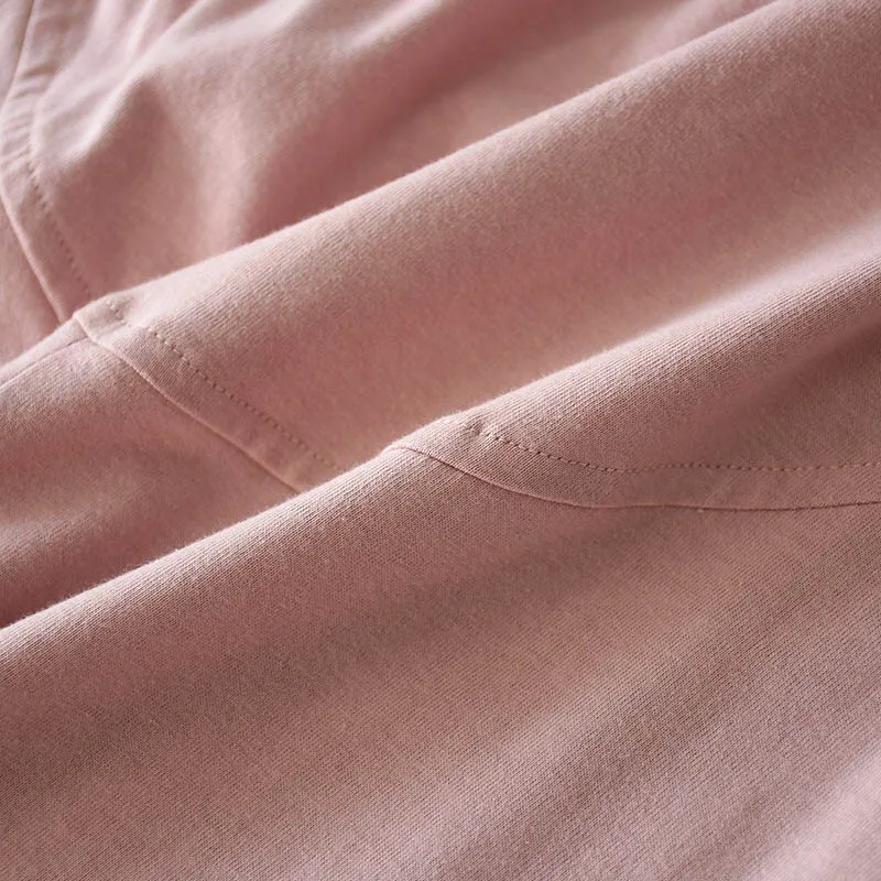 Весенне-осенние Хлопковые женские брюки в Корейском стиле свободные