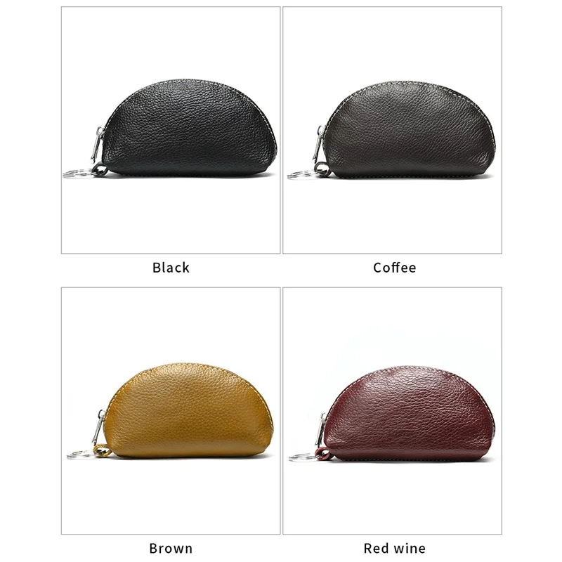 Кошелек MVA из натуральной кожи для женщин бумажники карт с карманами монет тонкий