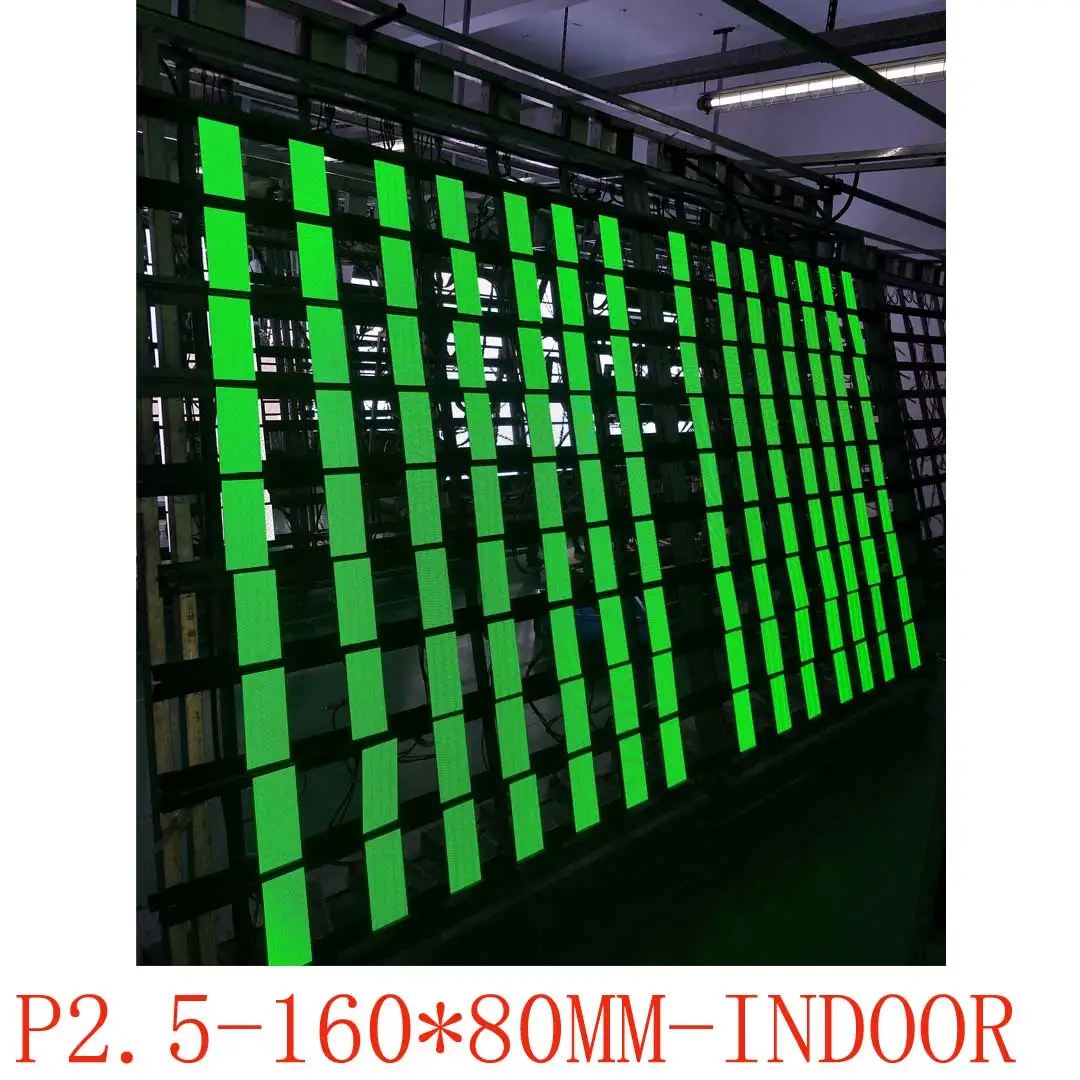 

RGB full color HD indoor p2.5 led matrix module 160x80mm 64x32 pixel P1.875 P2 P3 P4 P5 display