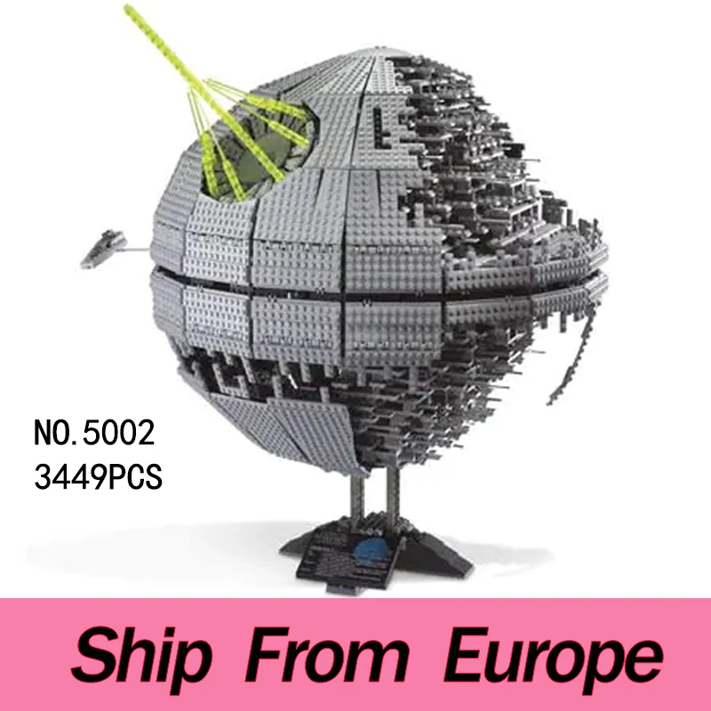 Конструктор Звездные войны набор строительных блоков модель Death Star II игрушки для