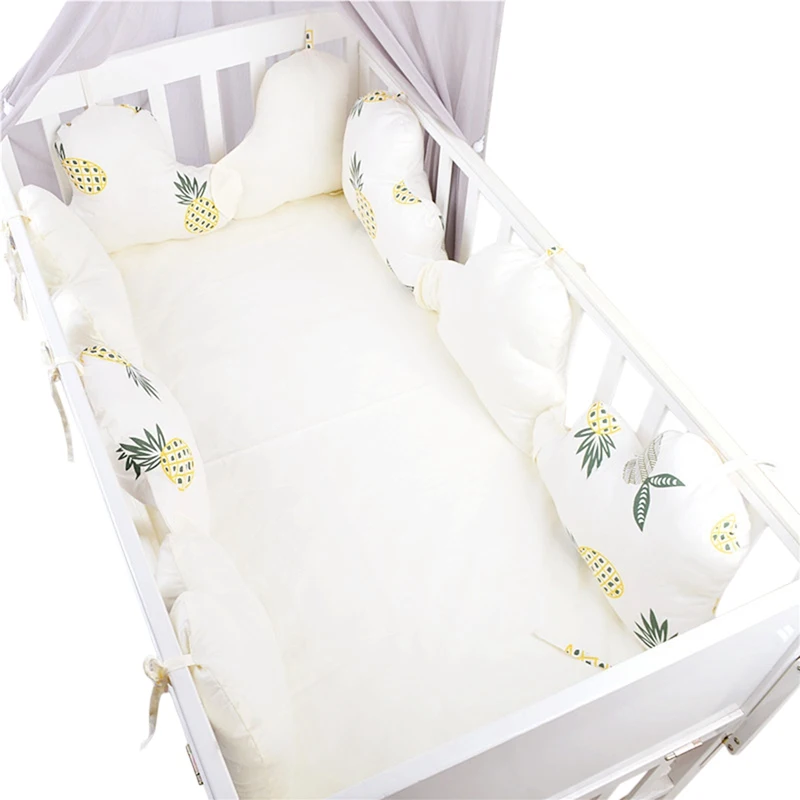 10 шт. хлопок новорожденных защита для кроватки подушки столкновения Детские