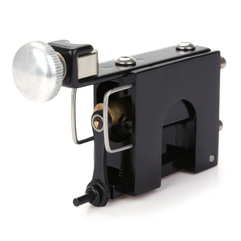 Вращающийся черный тату-машинка Yangna мощный мотор линейка из сплава тонировка