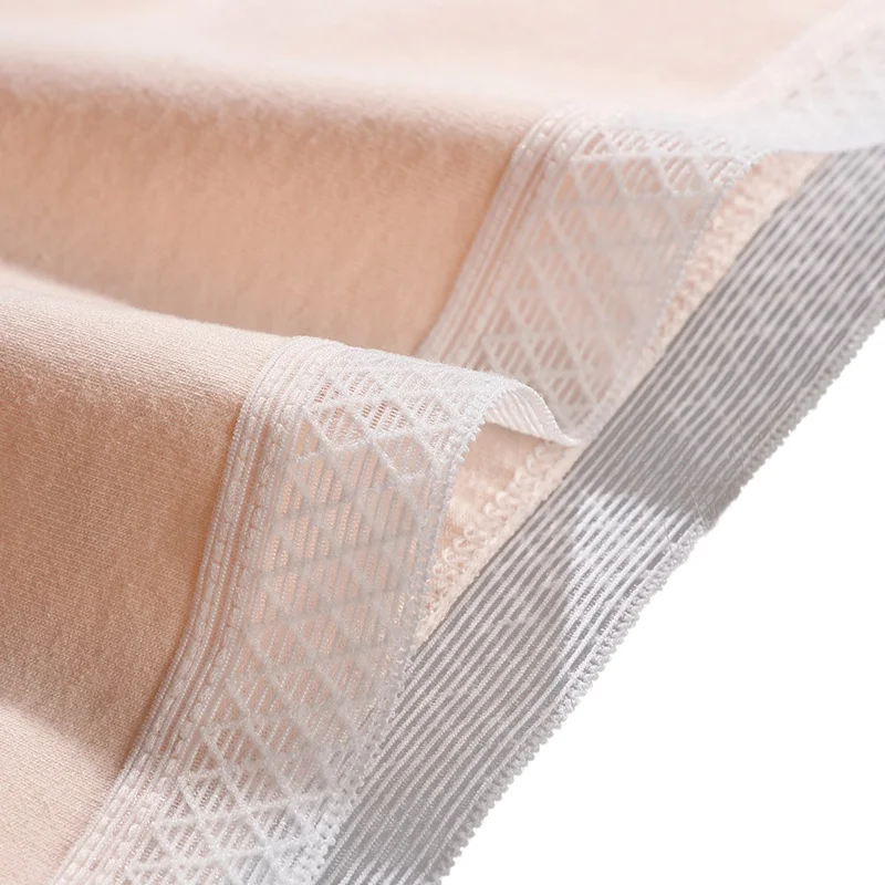 Сексуальные хлопковые кружевные трусы женские бесшовные трусики с принтом Трусы