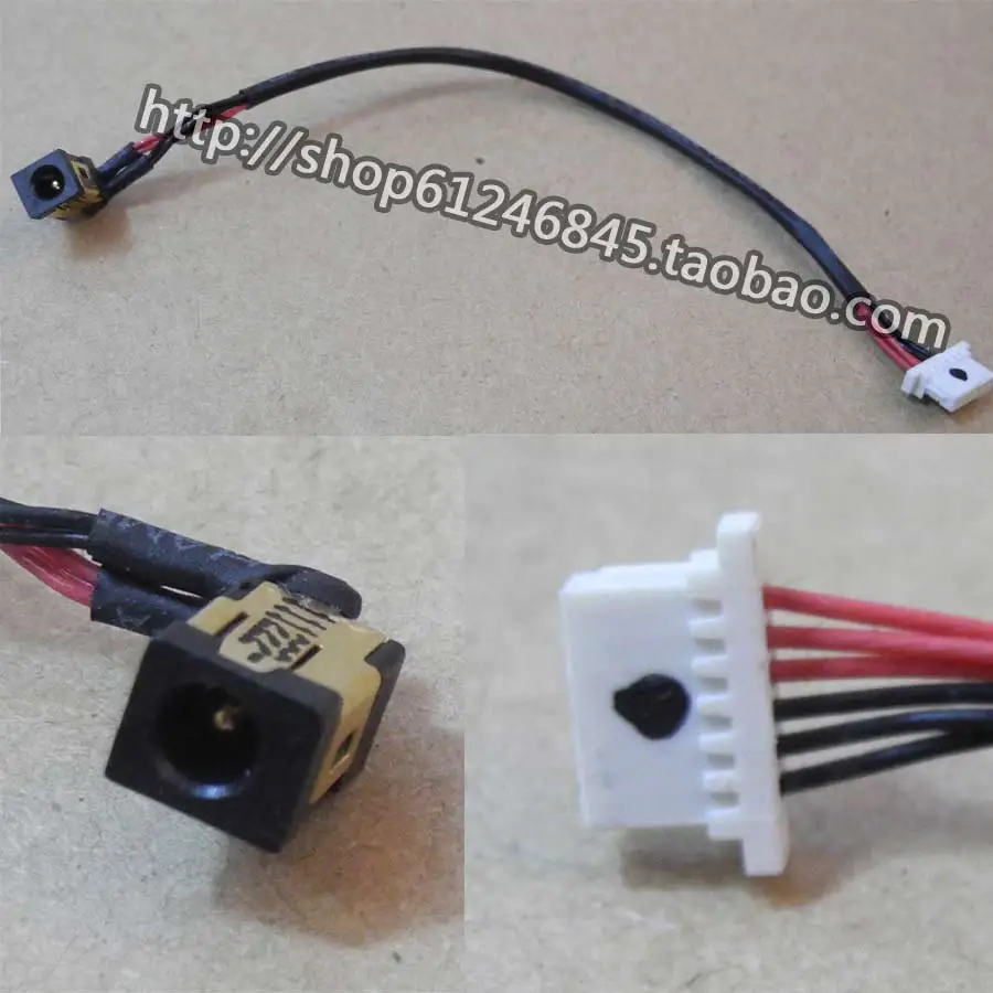 

DC Power Jack with cable For samsung XE700T1A laptop DC-IN Flex Cable