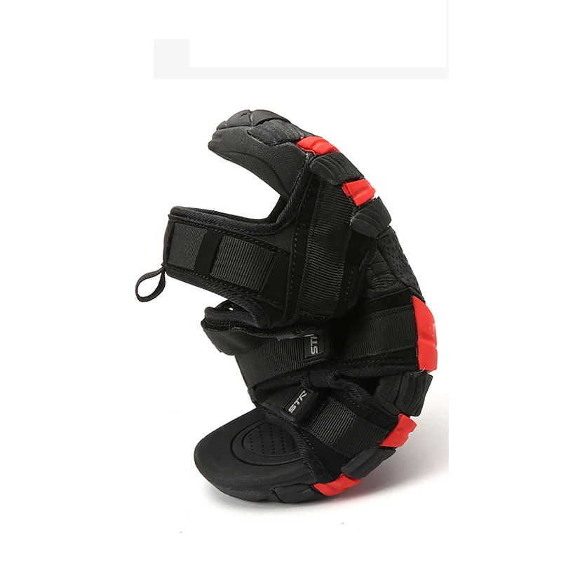 Мужские сандалии на липучке YOUQIJIA модная Водонепроницаемая Повседневная пляжная