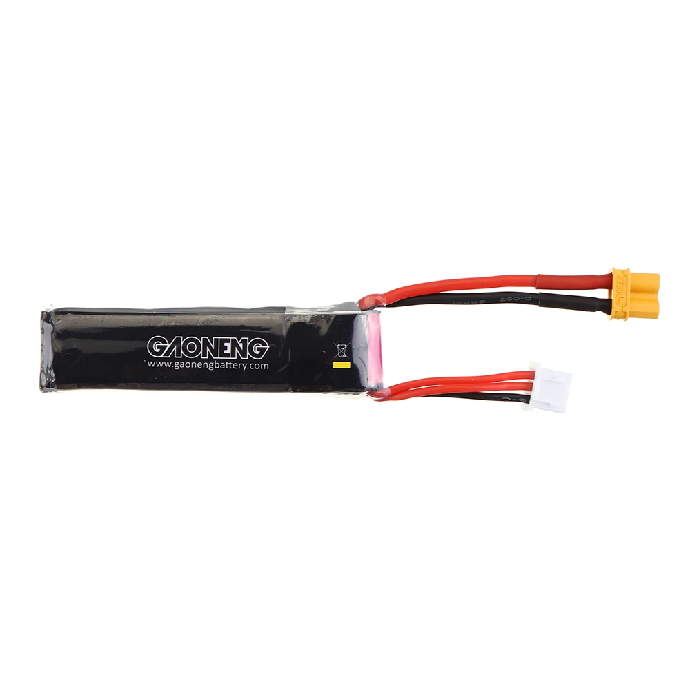 4 шт. Lipo аккумулятор Gaoneng 7 6 В 520 мАч 80C 2S HV 35 в разъем XT30 для микро FPV Racing Cine Whoop BetaFPV Drone